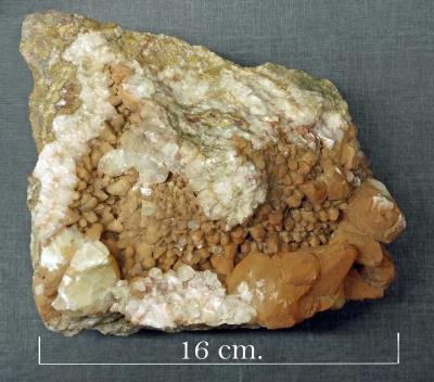 Calcite. Blaengwynlais quarry. Bill Bagley Rocks and Minerals
